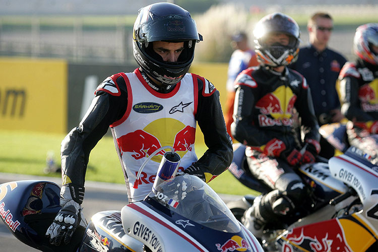 Johann Zarco als Red Bull Rookie im Jahr 2007