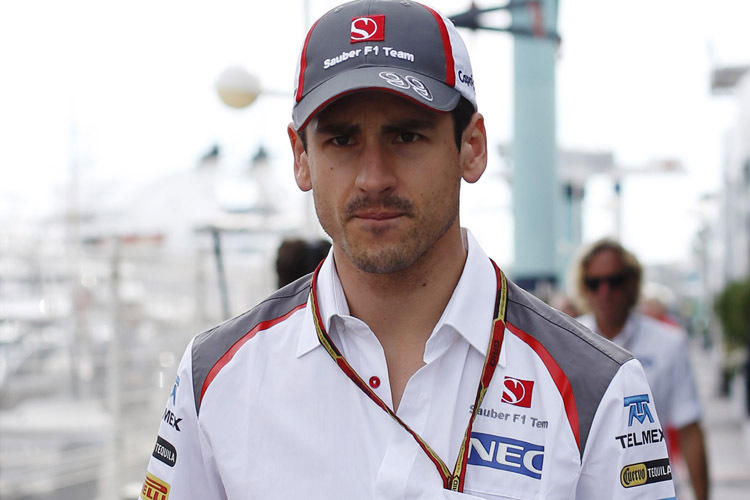 Adrian Sutil: «Ich habe meinen Frontflügel beschädigt und musste daraufhin an die Box fahren»