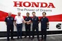 Adrian Newey, Dr. Helmut Marko, Honda-Rennchef Masashi Yamamoto, Christian Horner und Honda-Projektleiter Toyoharu Tanabe