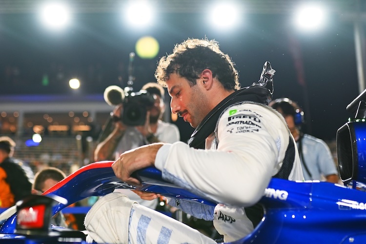 Daniel Ricciardo bei seinem letzten GP-Einsatz in Singapur 2024
