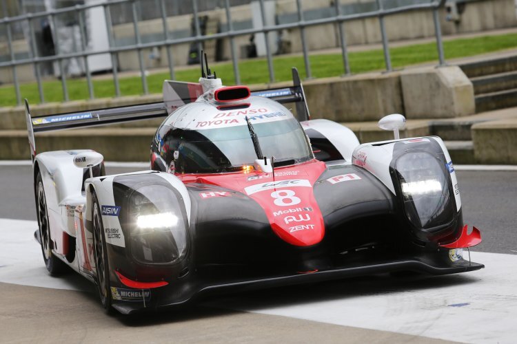 Der Toyota TS050 Hybrid von Sébastien Buemi war im ersten freien Training vorne