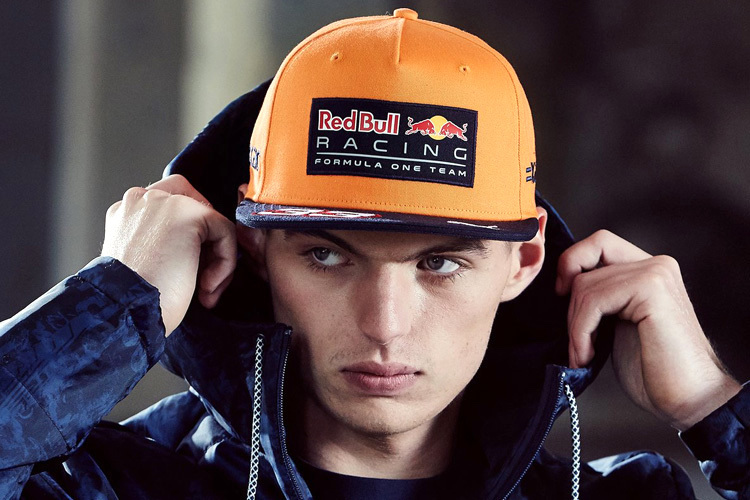 Max Verstappen mit seiner neuen Kappe