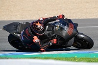 Jorge Lorenzo war bei den Testfahrten auf einer schwarzen Honda unterwegs