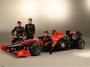 Der Virgin VR01 mit Glock, Di Grassi und Parente