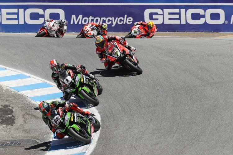 Die Superbike-WM hat eine lange Tradition in Laguna Seca