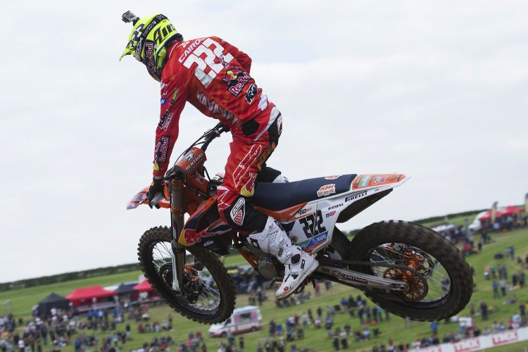 Antonio Cairoli gewinnt den ersten Lauf von Matterley Basin