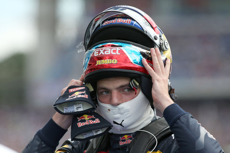 Max Verstappen: «In den Runden vor dem Überholmanöver habe ich mir sowohl die Aussen- als auch die Innenseite angeschaut. Das Grip-Niveau war auf beiden Seiten etwa gleich gut»