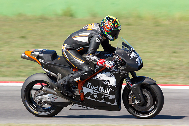 Karel Abraham auf der MotoGP-KTM in Misano