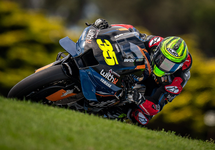  Cal Crutchlow in Lukey heights auf Phillip Island