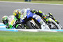 Valentino Rossi vor Bautista und Crutchlow