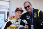 Dominique Aegerter mit seinem Manager Dr. Robert Siegrist