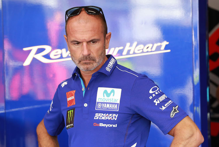 Yamaha-Teammanager Massimo Meregalli