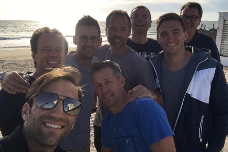Das Crew-Selfie wurde am Puerto de Santa Maria aufgenommen