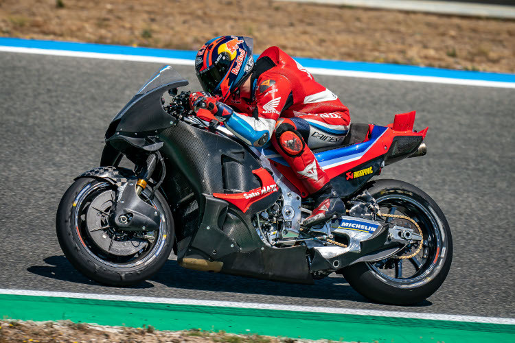 Stefan Bradl auf der beliebten Test-Strecke Jerez