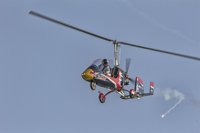 Mit einem elektrisch betriebenen Gyrokopter will Phil Read einen Rekordflug machen