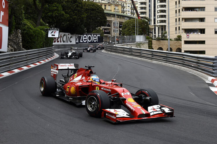 Fernando Alonso kam in Monaco als Vierter ins Ziel