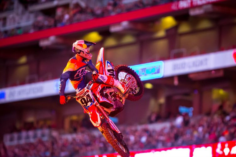 Ken Roczen schrammte in Oakland knapp an seinem ersten Saisonsieg vorbei