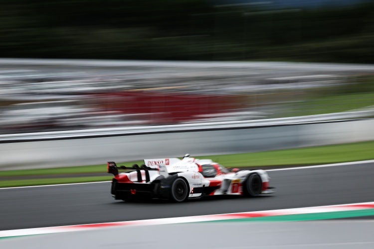 Der Toyota GR010 Hybrid von Kamui Kobayashi in Fuji