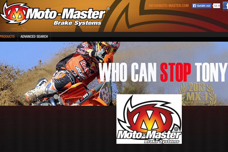 Moto-Master: Der holländische Brems-System-Hersteller steigt als Sponsor in die WM ein