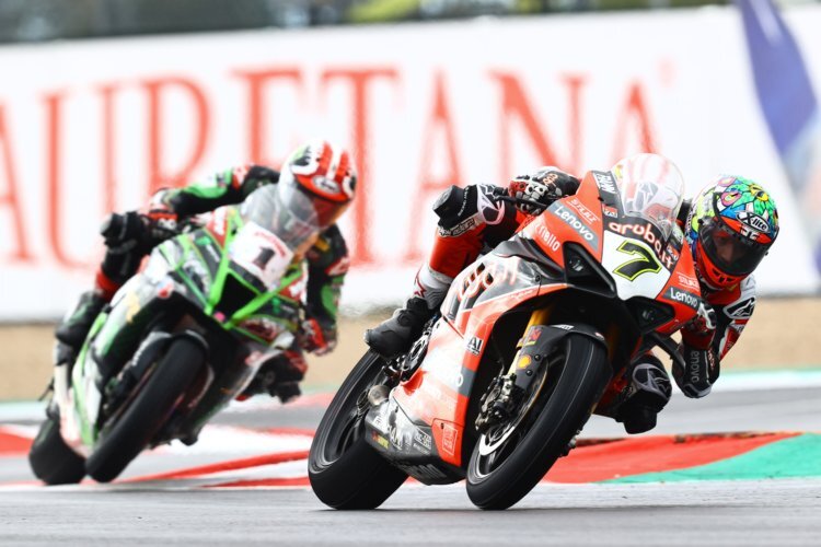 Jonathan Rea und Chaz Davies sind die erfolgreichsten SBK-Piloten in Aragon