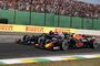 Lewis Hamilton und Max Verstappen lieferten sich in São Paulo einen harten Zweikampf
