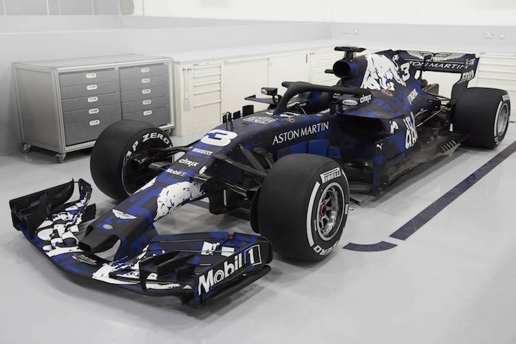 Der neue Wagen von Ricciardo und Max Verstappen
