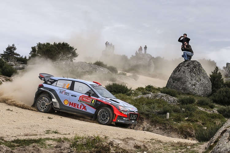 Dani Sordo rettete in Portugal die Hyundai-Ehre