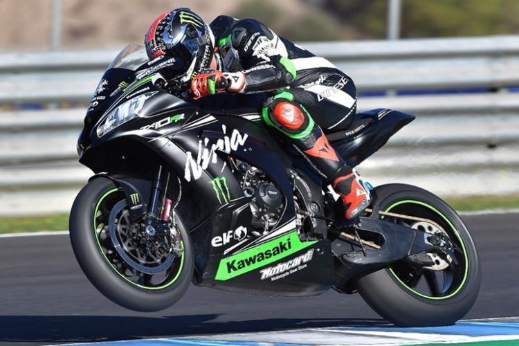 Tom Sykes verpasste die Bestzeit seines Kawasaki-Teamkollegen vom Montag nur knapp