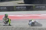 Unfälle gehören dazu: MotoGP-Fahrer crashen 10 bis 15-mal im Jahr. Hier: Franco Morbidelli in Barcelona