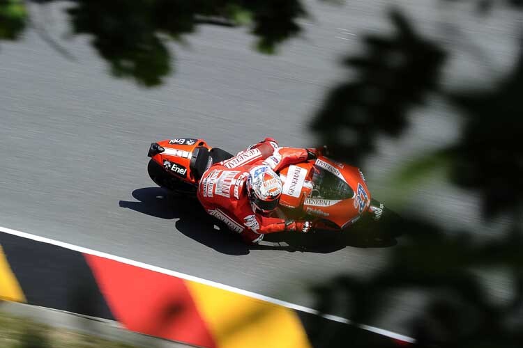 Casey Stoner auf Ducati