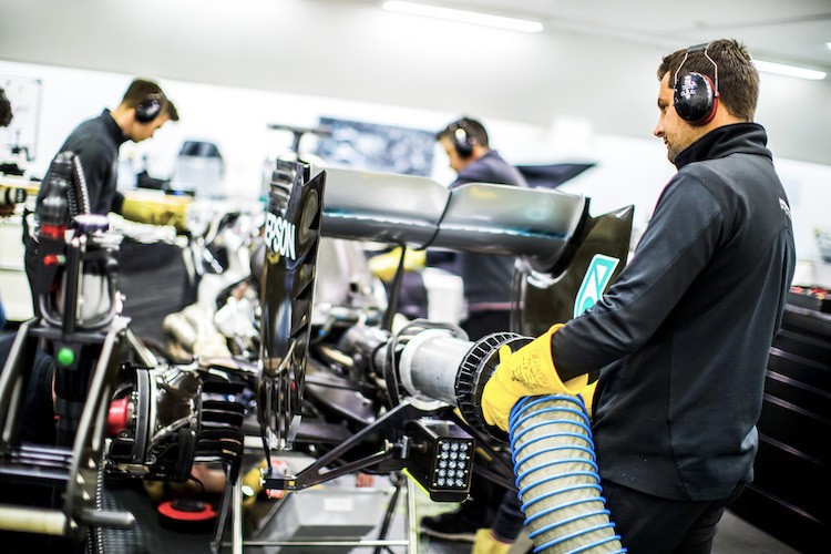 Arbeit beim Mercedes-Rennstall: Die Lehren aus der Formel 1 lassen sich auch in anderen Sportarten anwenden