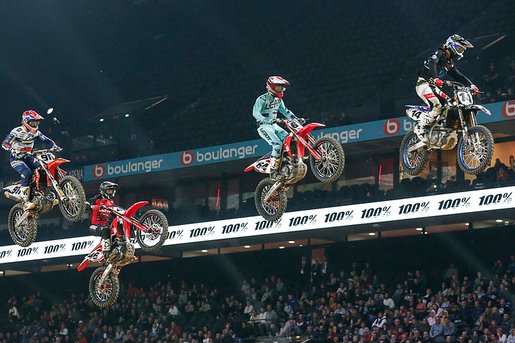 Das Supercross Paris fand zuletzt 2019 vor einer beachtlichen Zuschauerkulisse statt