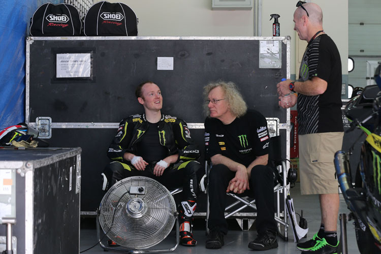 Bradley Smith, Guy Coulon und Mamola