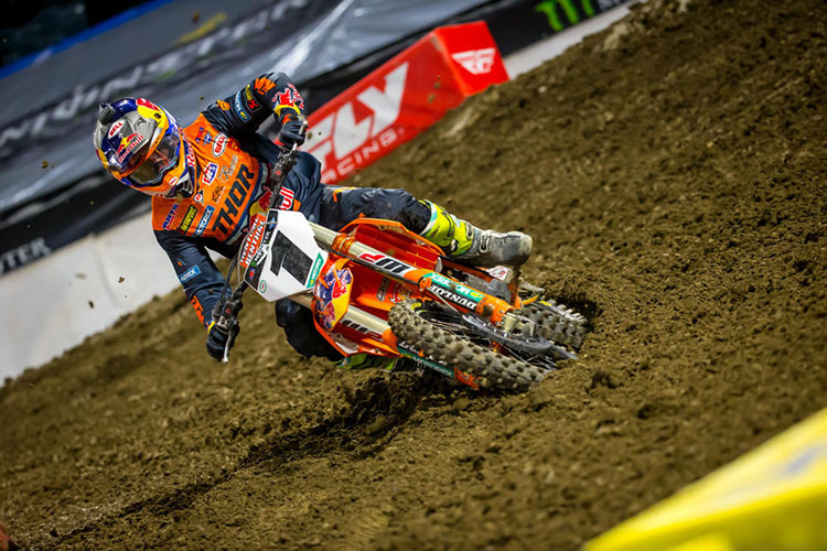 Cooper Webb tat sich in Anaheim schwer