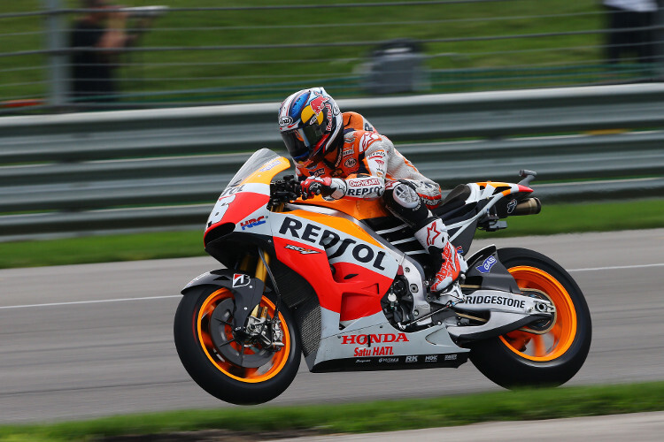 Dani Pedrosa in Indy