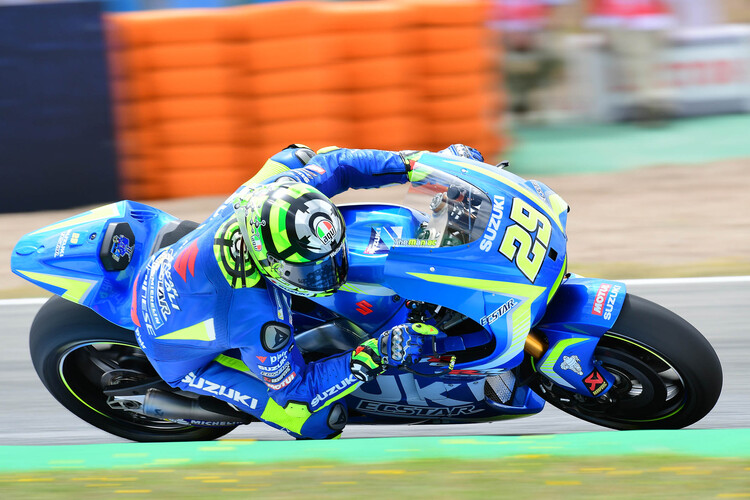 Andrea Iannone auf der Suzuki GSX-RR