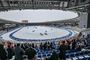 Das Stadion in Togliatti war spärlich gefüllt