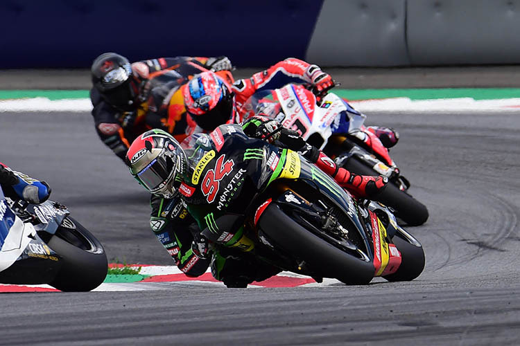 Jonas Folger im MotoGP-Rennen auf dem Red Bull Ring