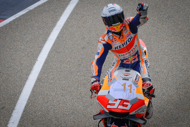 Marc Márquez: Elffacher Sachsenring-Sieger