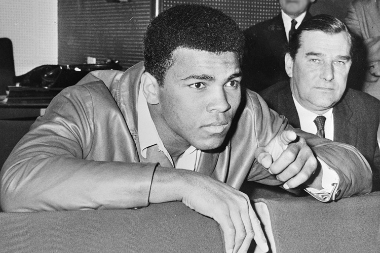 Vorbild für viele GP-Piloten: Muhammad Ali
