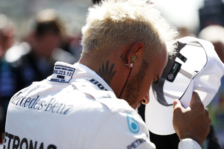 Lewis Hamilton in Monza