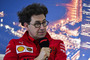 Ferrari-Teamchef Mattia Binotto im Februar 2020 bei den Wintertests