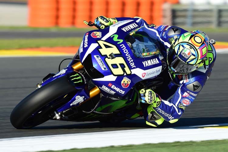 Valentino Rossi in Valencia