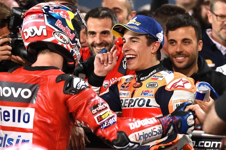 Dovizioso und Márquez: Gibt es eine Revanche?