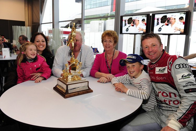 Zukünftig hat Allan McNish mehr Zeit für seine Familie