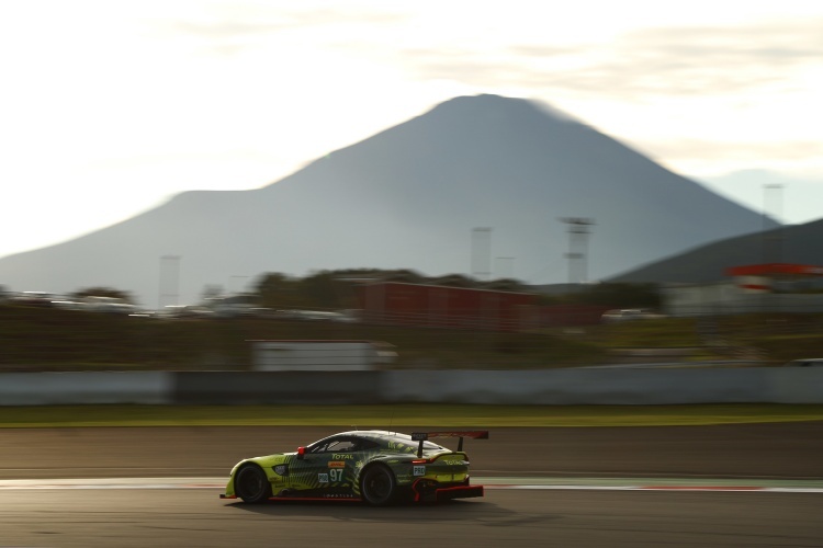 In Fuji gibt es auf und neben der Strecke tolle Perspektiven