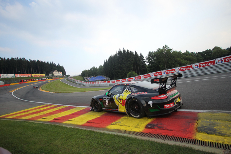 BES-Saisonhighlight: Haribo-Porsche bei den 24h Spa