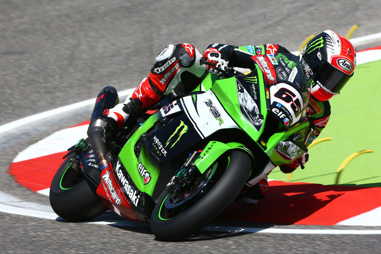 Jonathan Rea gibt in Imola die Pace vor