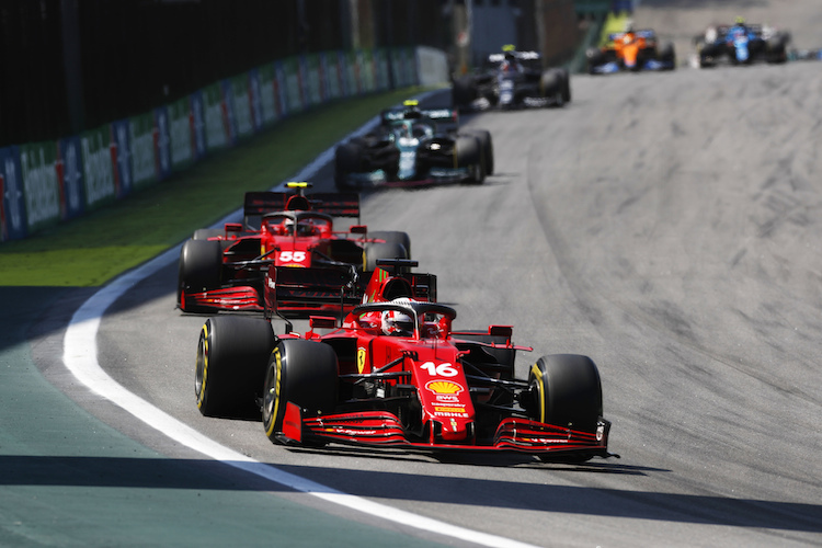 Charles Leclerc und Carlos Sainz: Gute Noten von Teamchef Mattia Binotto