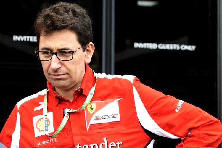 Mattia Binotto von Ferrari